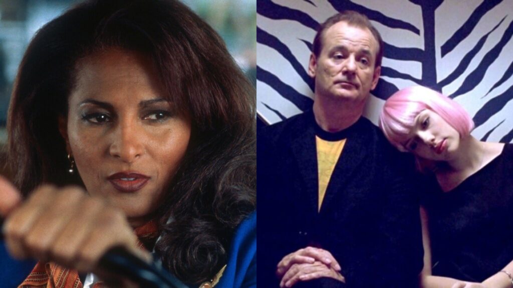 Jackie Brown e Encontros e Desencontros serão exibidos no CineSesc (Fotos: Reprodução)