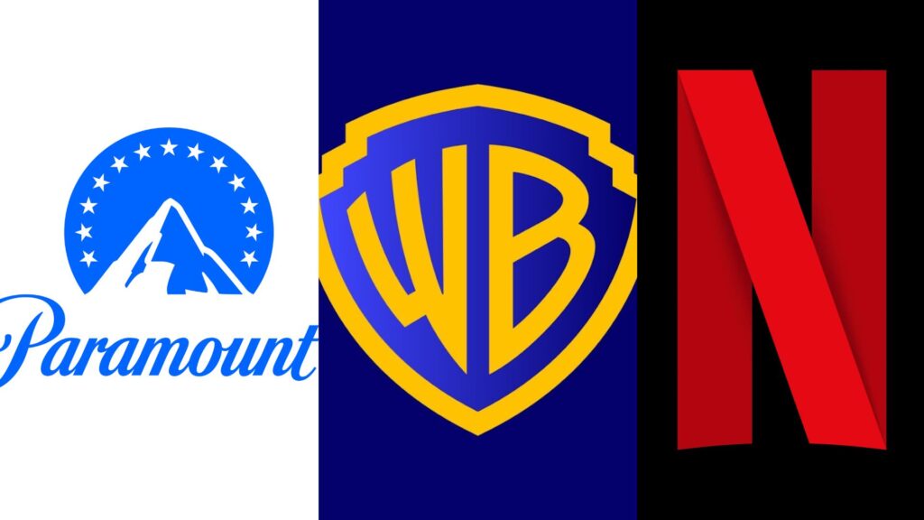 Paramount, Warner Bros. Discovery e Netflix (Fotos: Reprodução)